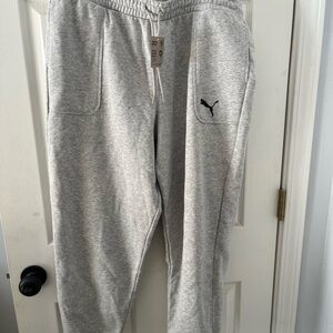 Puma Light Gray Joggers